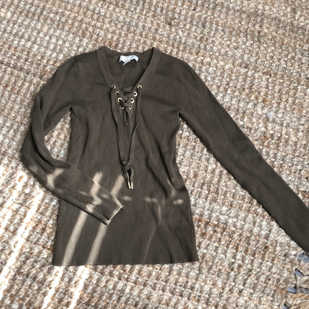 Olive green Michael Kors sweater